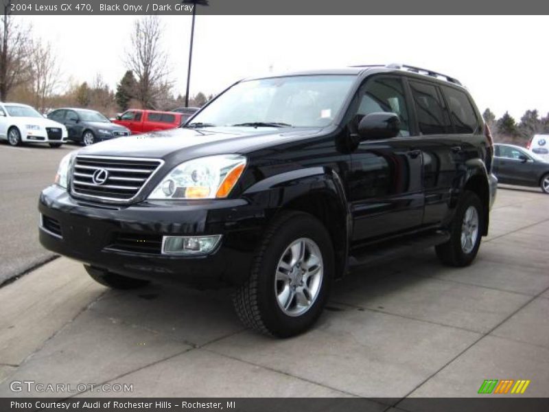 Black Onyx / Dark Gray 2004 Lexus GX 470