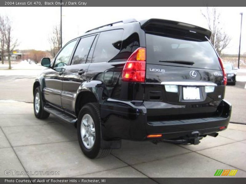 Black Onyx / Dark Gray 2004 Lexus GX 470