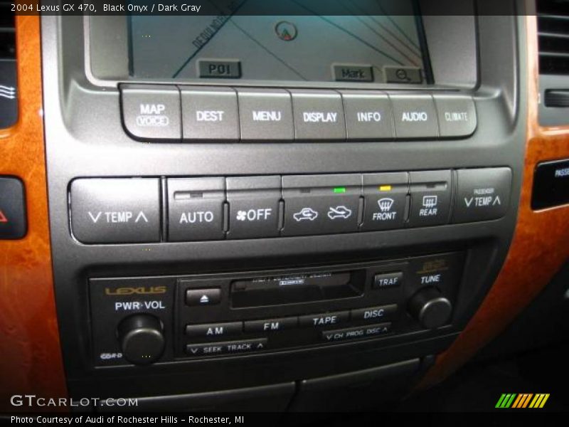 Black Onyx / Dark Gray 2004 Lexus GX 470