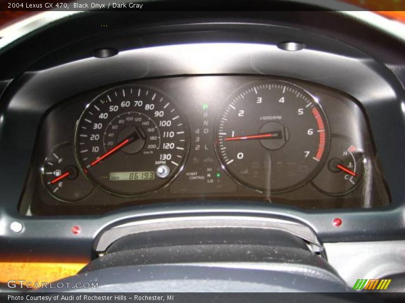 Black Onyx / Dark Gray 2004 Lexus GX 470