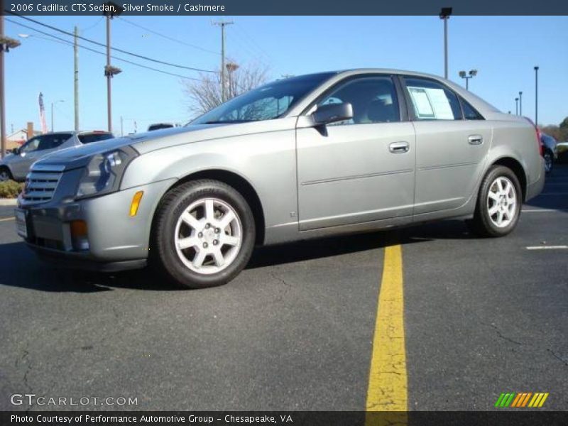 Silver Smoke / Cashmere 2006 Cadillac CTS Sedan