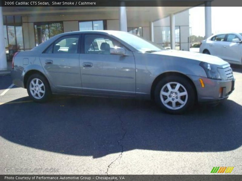 Silver Smoke / Cashmere 2006 Cadillac CTS Sedan