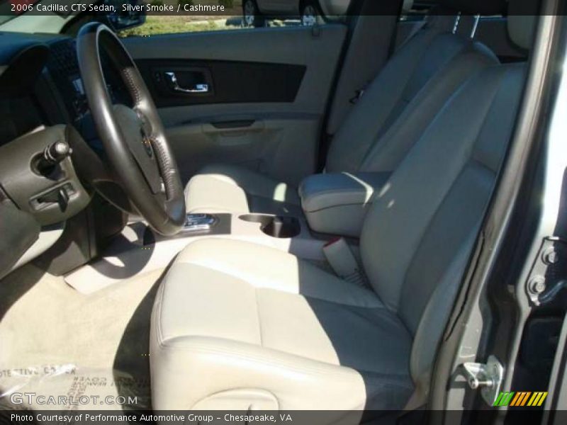 Silver Smoke / Cashmere 2006 Cadillac CTS Sedan