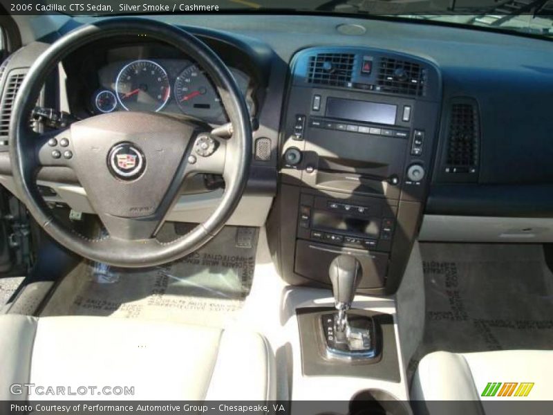 Silver Smoke / Cashmere 2006 Cadillac CTS Sedan