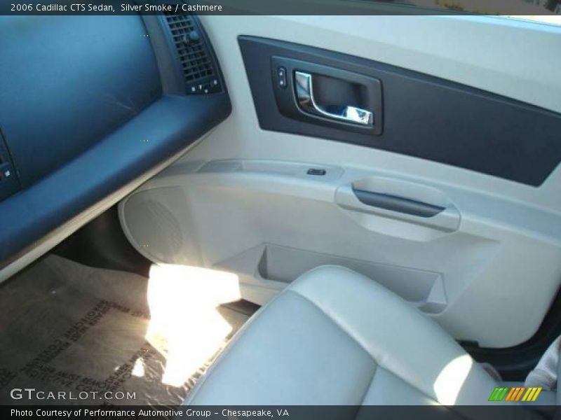 Silver Smoke / Cashmere 2006 Cadillac CTS Sedan
