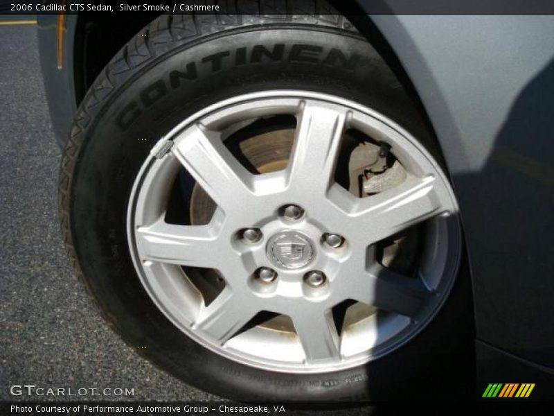 Silver Smoke / Cashmere 2006 Cadillac CTS Sedan