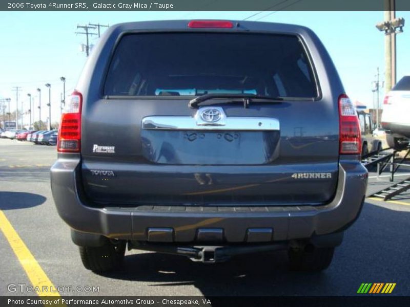 Galactic Gray Mica / Taupe 2006 Toyota 4Runner SR5