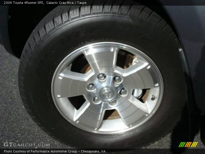 Galactic Gray Mica / Taupe 2006 Toyota 4Runner SR5