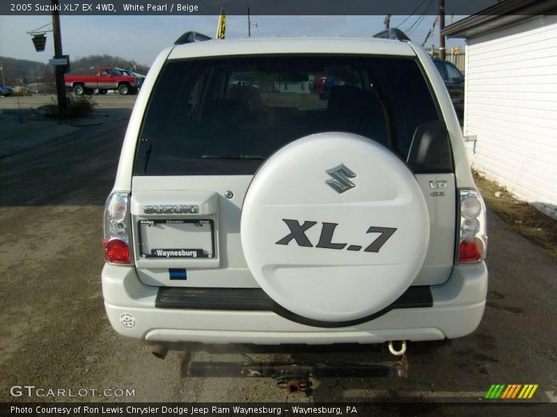 White Pearl / Beige 2005 Suzuki XL7 EX 4WD