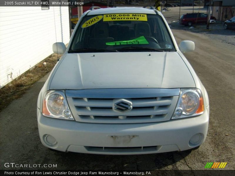 White Pearl / Beige 2005 Suzuki XL7 EX 4WD