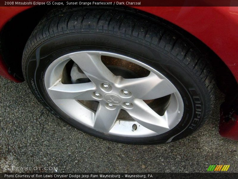 Sunset Orange Pearlescent / Dark Charcoal 2008 Mitsubishi Eclipse GS Coupe