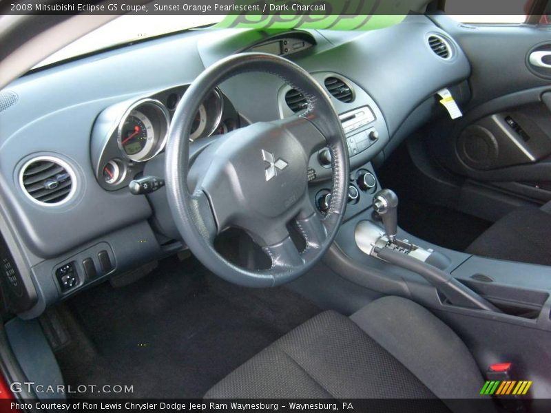 Sunset Orange Pearlescent / Dark Charcoal 2008 Mitsubishi Eclipse GS Coupe