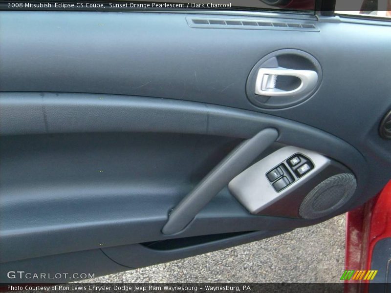 Sunset Orange Pearlescent / Dark Charcoal 2008 Mitsubishi Eclipse GS Coupe