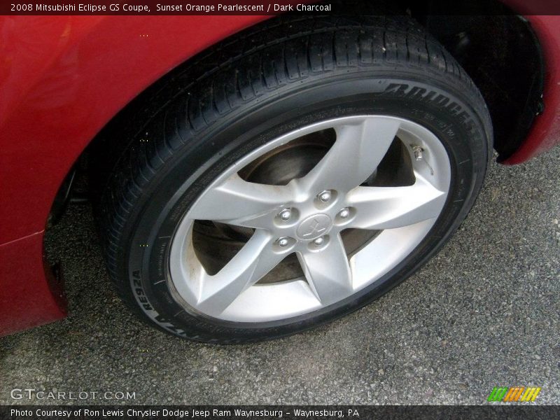 Sunset Orange Pearlescent / Dark Charcoal 2008 Mitsubishi Eclipse GS Coupe