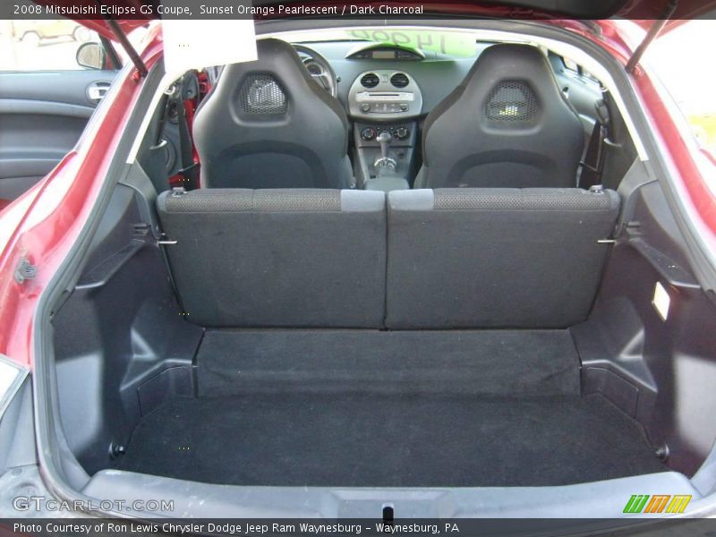 Sunset Orange Pearlescent / Dark Charcoal 2008 Mitsubishi Eclipse GS Coupe