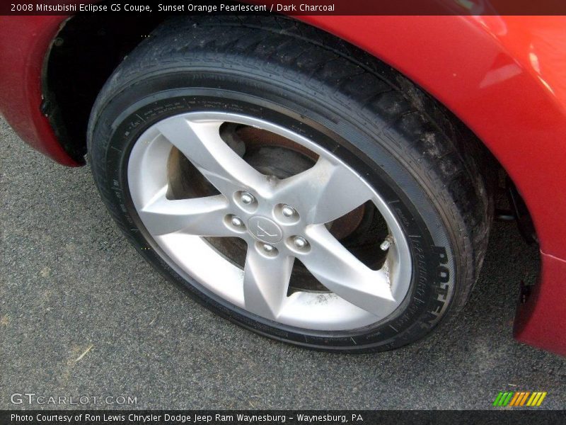 Sunset Orange Pearlescent / Dark Charcoal 2008 Mitsubishi Eclipse GS Coupe