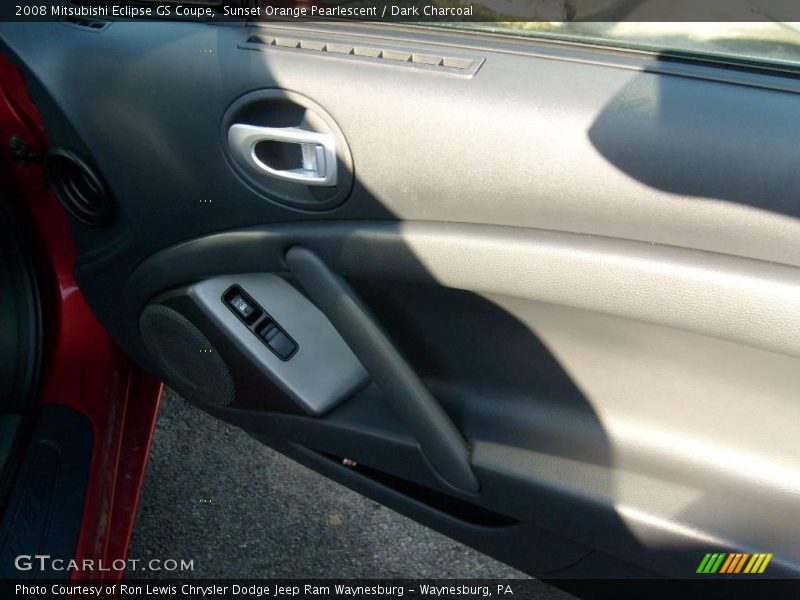 Sunset Orange Pearlescent / Dark Charcoal 2008 Mitsubishi Eclipse GS Coupe