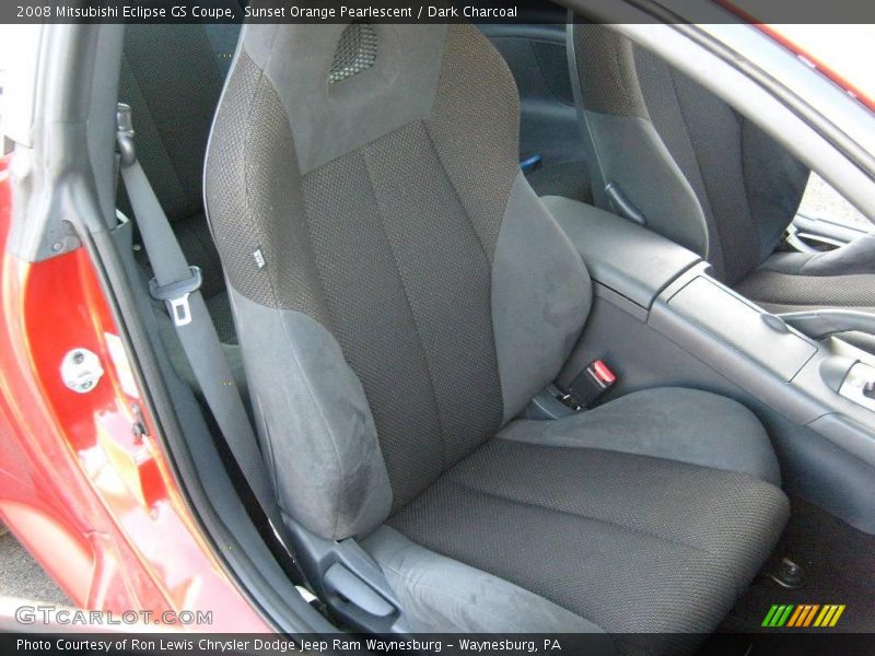 Sunset Orange Pearlescent / Dark Charcoal 2008 Mitsubishi Eclipse GS Coupe