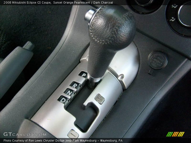 Sunset Orange Pearlescent / Dark Charcoal 2008 Mitsubishi Eclipse GS Coupe