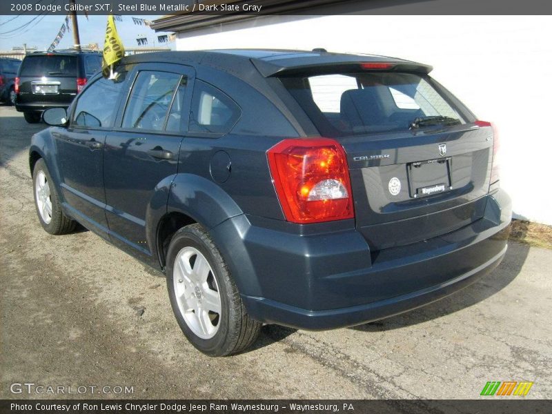 Steel Blue Metallic / Dark Slate Gray 2008 Dodge Caliber SXT
