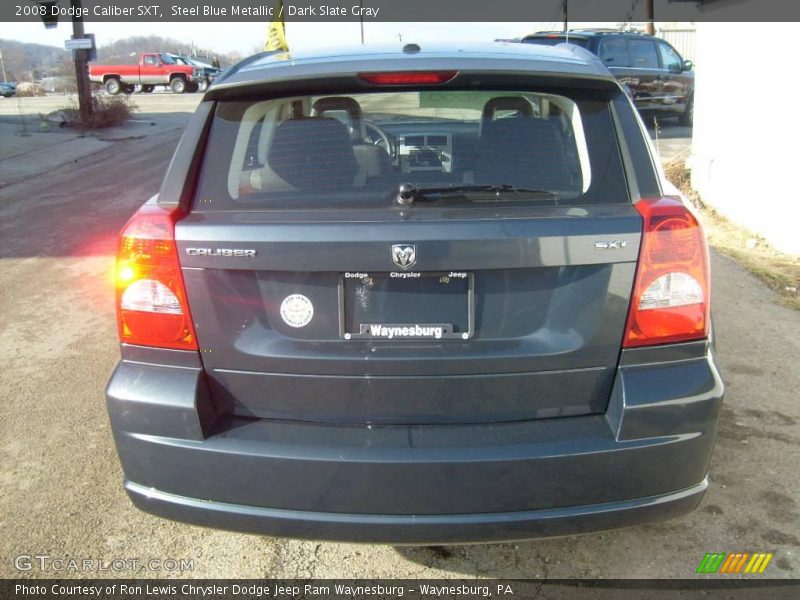 Steel Blue Metallic / Dark Slate Gray 2008 Dodge Caliber SXT