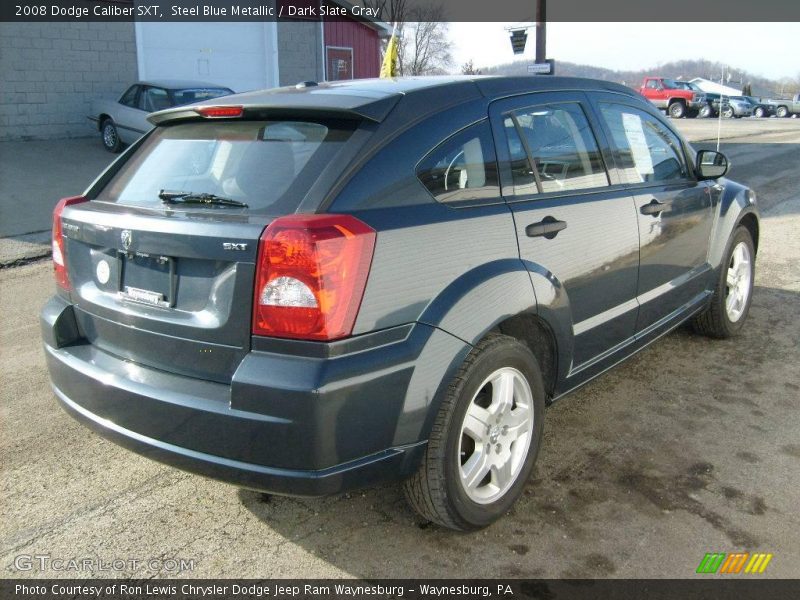 Steel Blue Metallic / Dark Slate Gray 2008 Dodge Caliber SXT