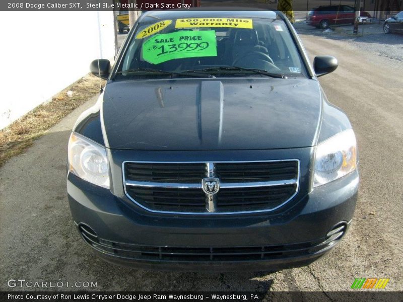 Steel Blue Metallic / Dark Slate Gray 2008 Dodge Caliber SXT
