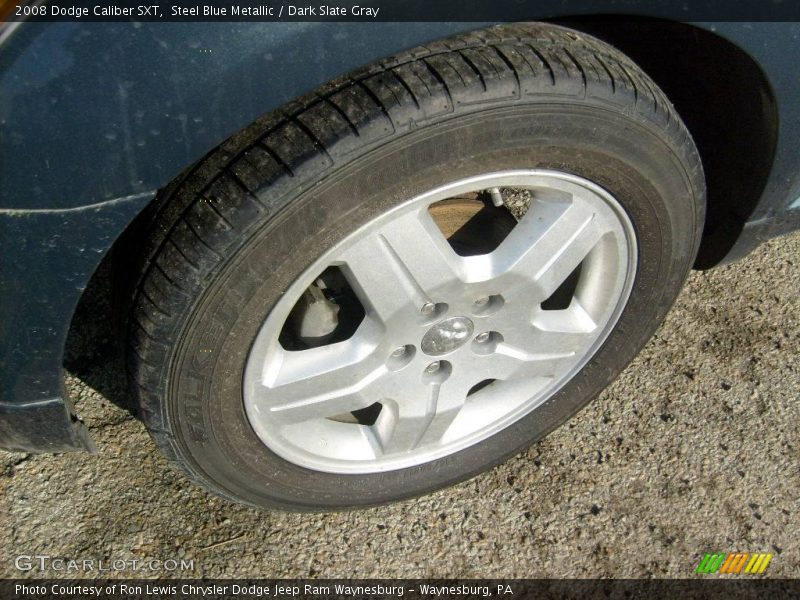 Steel Blue Metallic / Dark Slate Gray 2008 Dodge Caliber SXT