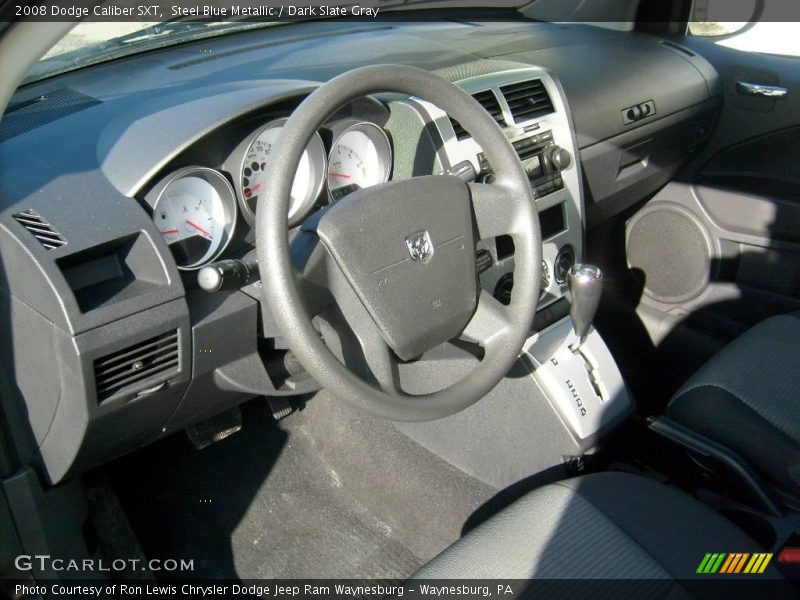 Steel Blue Metallic / Dark Slate Gray 2008 Dodge Caliber SXT