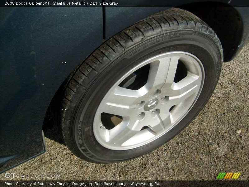 Steel Blue Metallic / Dark Slate Gray 2008 Dodge Caliber SXT
