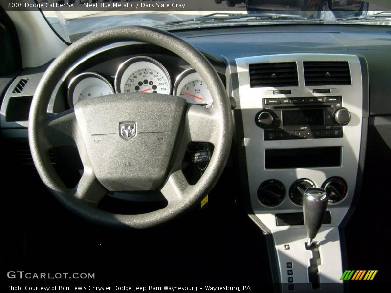 Steel Blue Metallic / Dark Slate Gray 2008 Dodge Caliber SXT