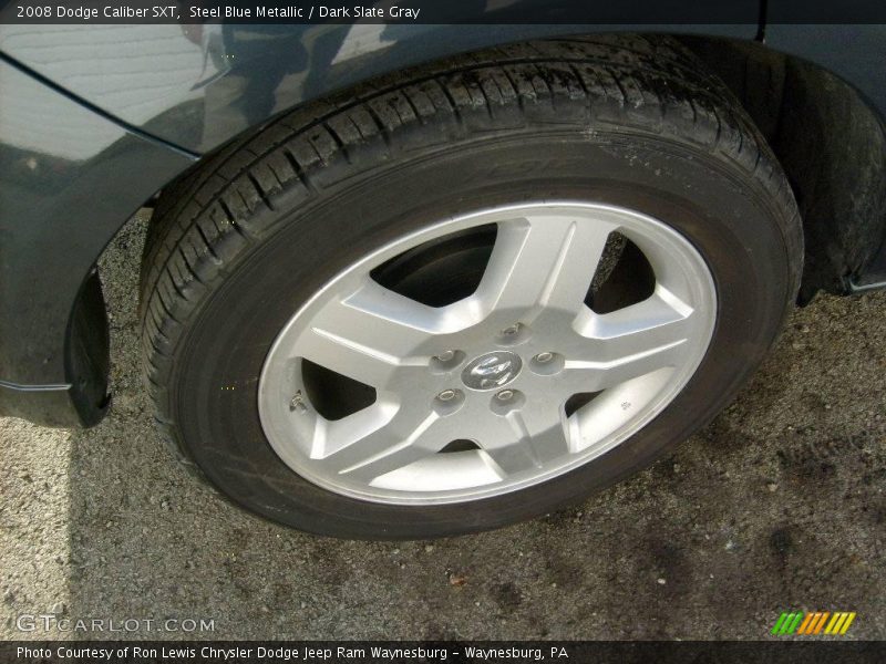 Steel Blue Metallic / Dark Slate Gray 2008 Dodge Caliber SXT