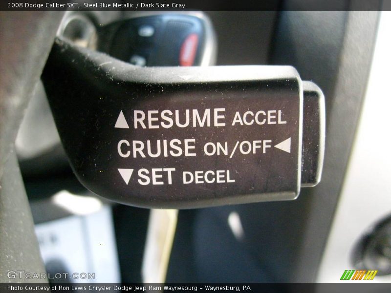 Steel Blue Metallic / Dark Slate Gray 2008 Dodge Caliber SXT