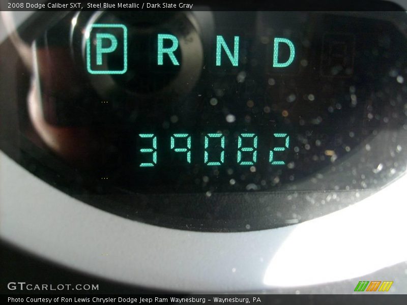 Steel Blue Metallic / Dark Slate Gray 2008 Dodge Caliber SXT