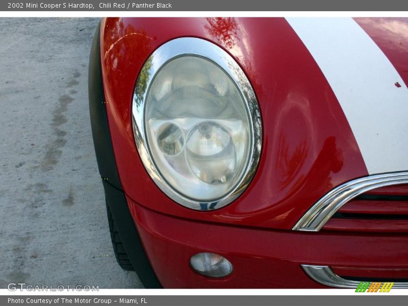 Chili Red / Panther Black 2002 Mini Cooper S Hardtop