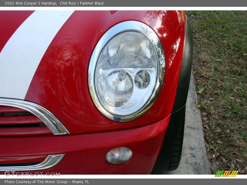 Chili Red / Panther Black 2002 Mini Cooper S Hardtop