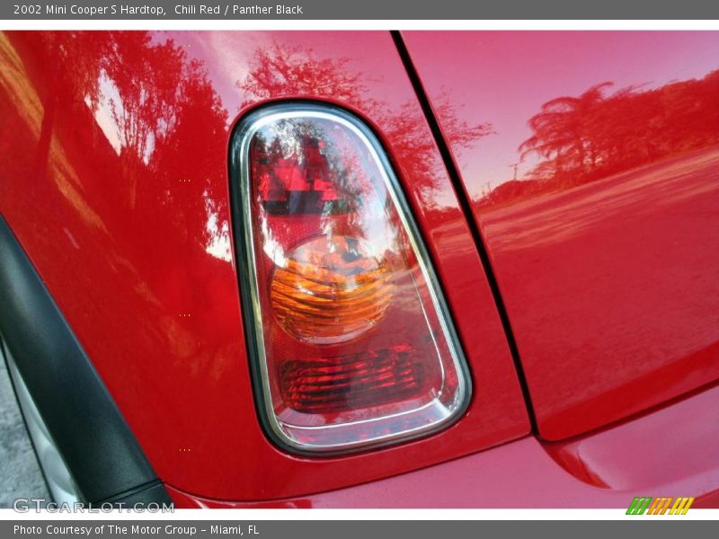 Chili Red / Panther Black 2002 Mini Cooper S Hardtop