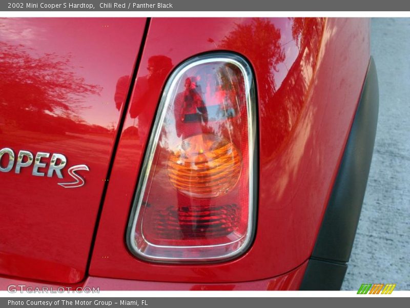 Chili Red / Panther Black 2002 Mini Cooper S Hardtop