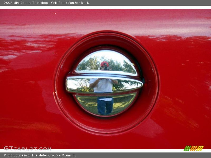 Chili Red / Panther Black 2002 Mini Cooper S Hardtop