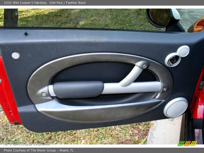 Chili Red / Panther Black 2002 Mini Cooper S Hardtop