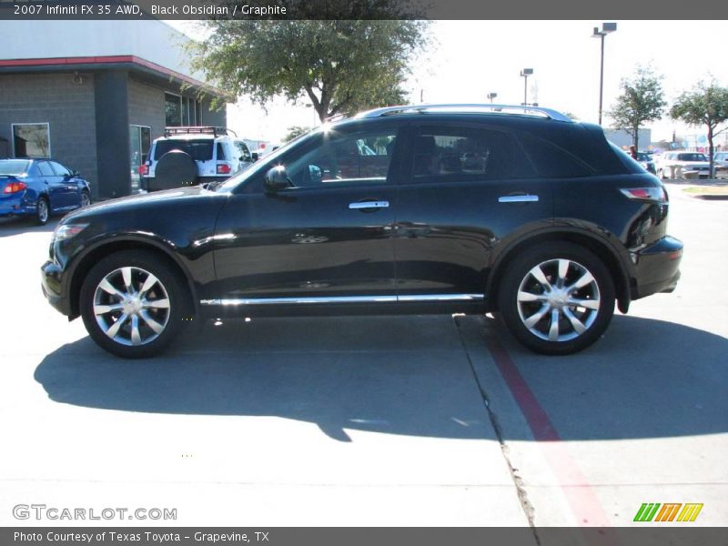 Black Obsidian / Graphite 2007 Infiniti FX 35 AWD