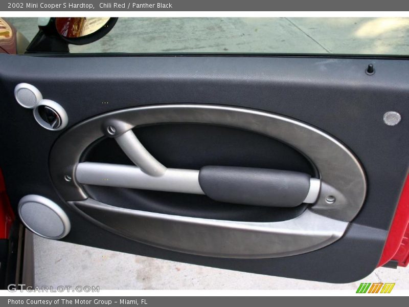 Chili Red / Panther Black 2002 Mini Cooper S Hardtop
