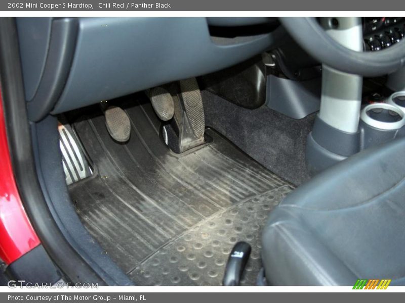 Chili Red / Panther Black 2002 Mini Cooper S Hardtop