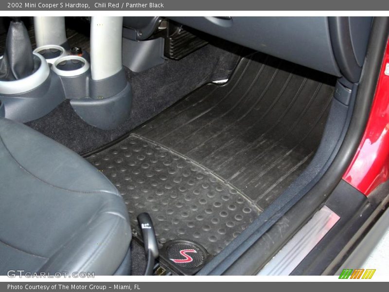 Chili Red / Panther Black 2002 Mini Cooper S Hardtop