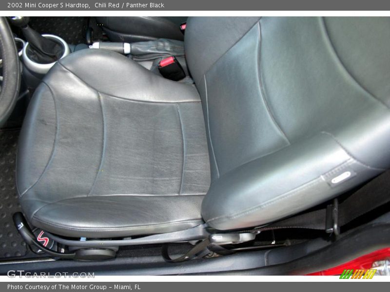 Chili Red / Panther Black 2002 Mini Cooper S Hardtop
