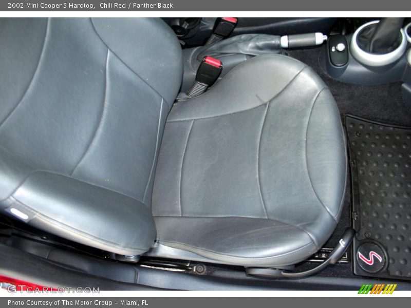 Chili Red / Panther Black 2002 Mini Cooper S Hardtop