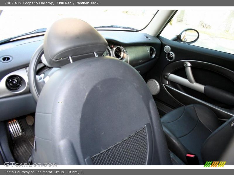 Chili Red / Panther Black 2002 Mini Cooper S Hardtop