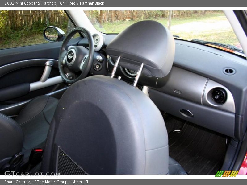 Chili Red / Panther Black 2002 Mini Cooper S Hardtop