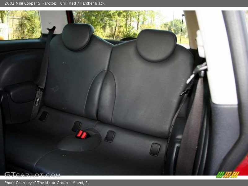 Chili Red / Panther Black 2002 Mini Cooper S Hardtop