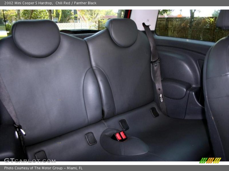 Chili Red / Panther Black 2002 Mini Cooper S Hardtop
